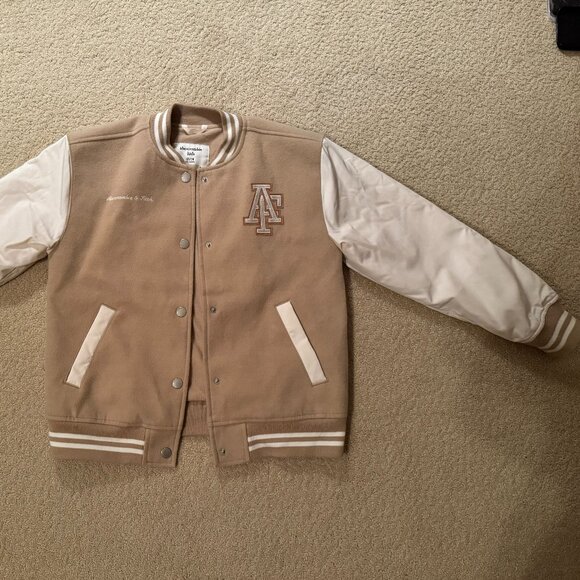 Abercrombie Kids Varsity Jacket Size Size 13/14 - Picture 3 of 3